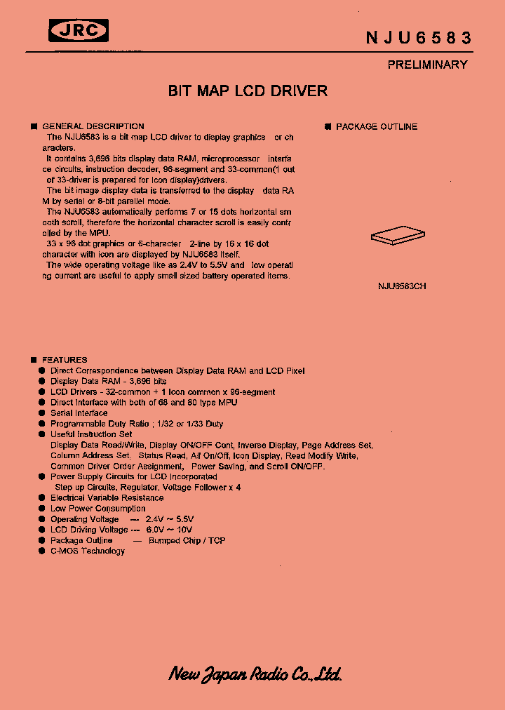 NJU6583CH_1289146.PDF Datasheet