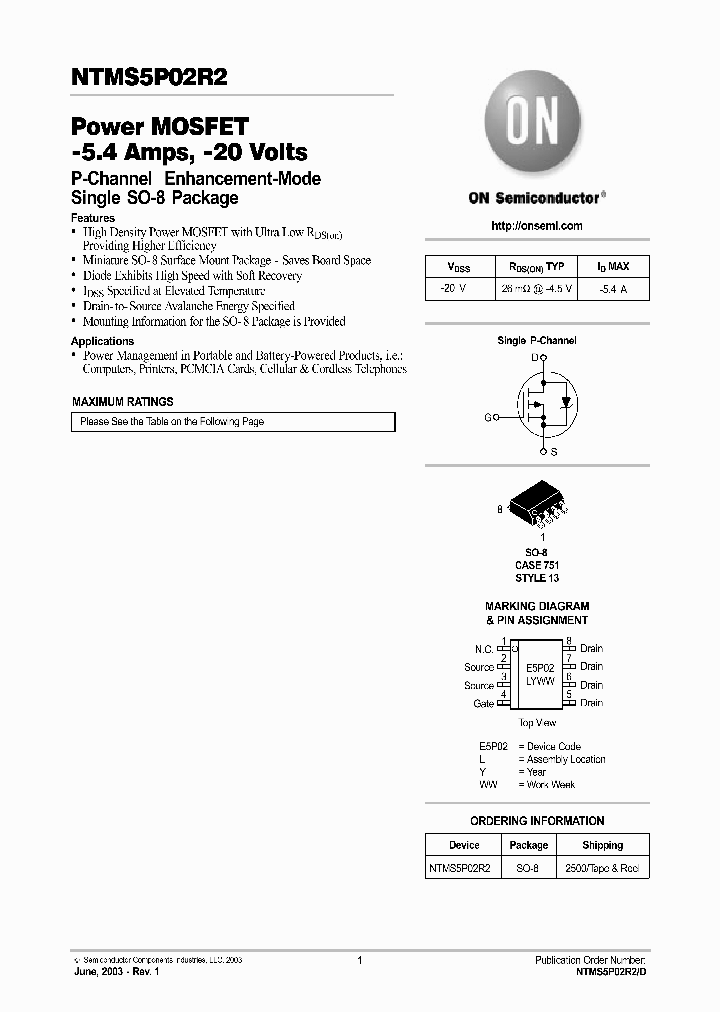 NTMS5P02R2_1120972.PDF Datasheet