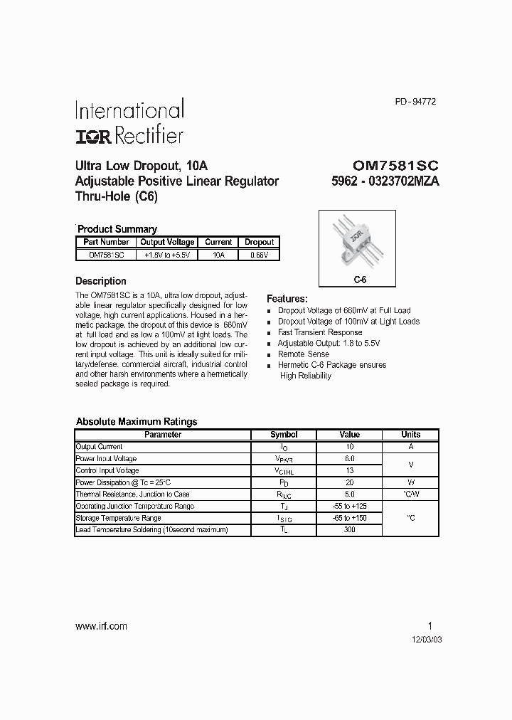 OM7581SC_1291939.PDF Datasheet