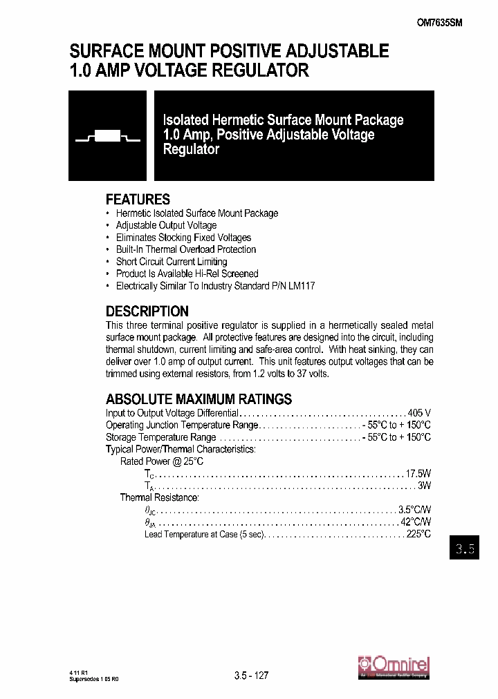 OM7635SM_1291949.PDF Datasheet