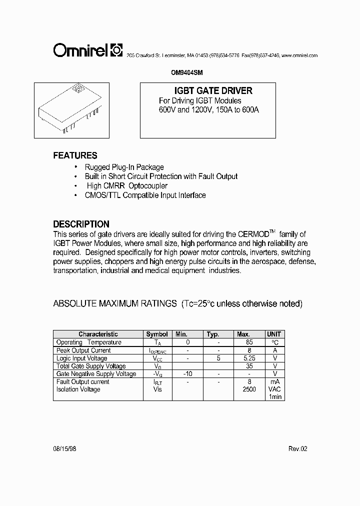 OM9404SM_1291965.PDF Datasheet