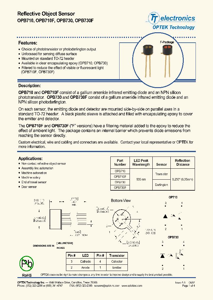 OPB71007_1160300.PDF Datasheet