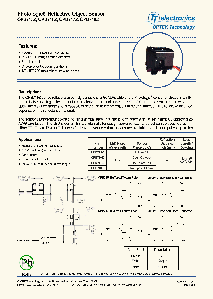 OPB715Z_1160303.PDF Datasheet
