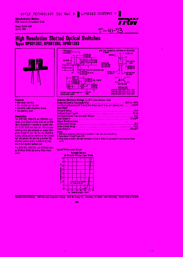 OPB813S7_1292370.PDF Datasheet