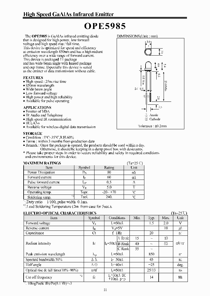 OPE5985_1292422.PDF Datasheet