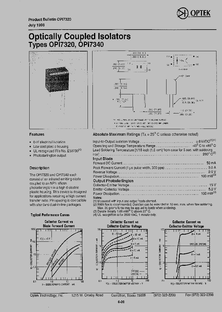 OPI7340_1292476.PDF Datasheet