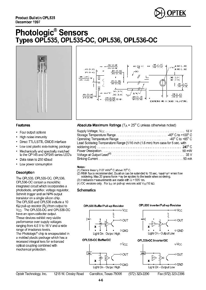 OPL536-OC_1292480.PDF Datasheet