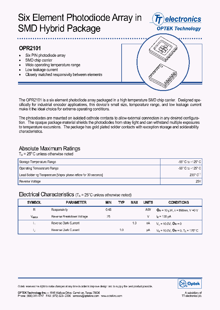 OPR2101_1292489.PDF Datasheet