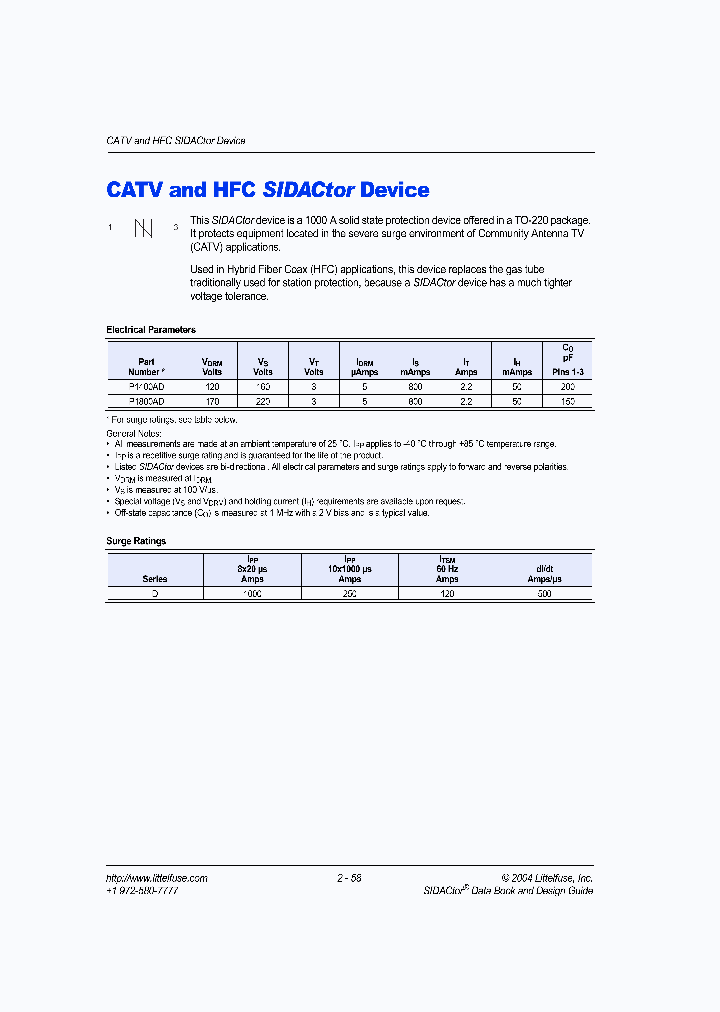 P1800AD_1292780.PDF Datasheet