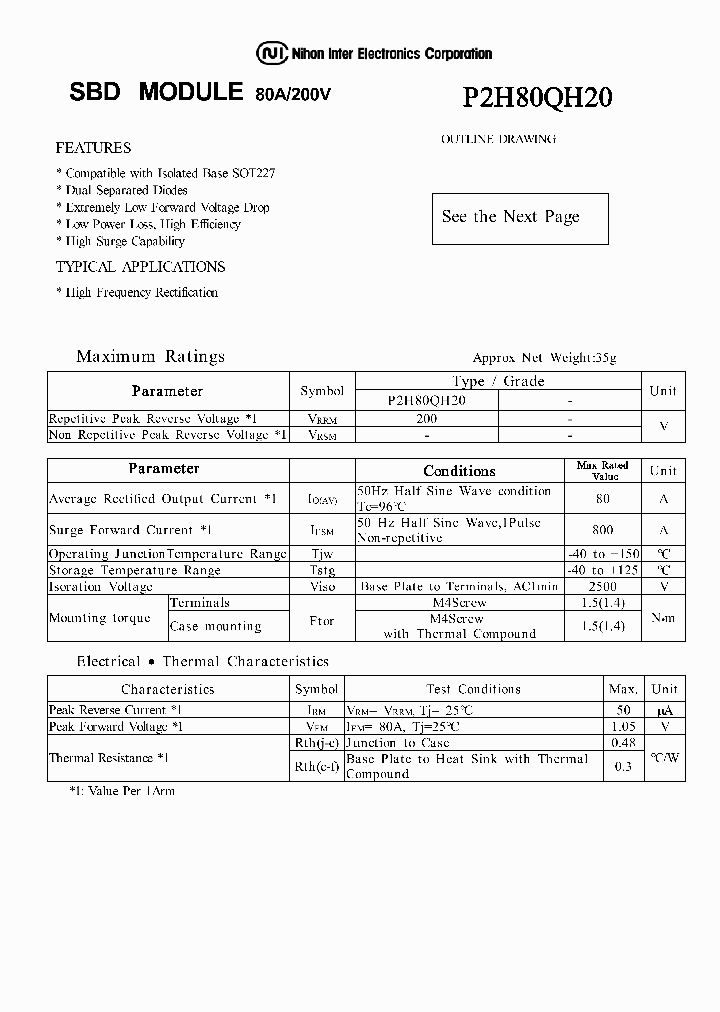 P2H80QH20_1292890.PDF Datasheet