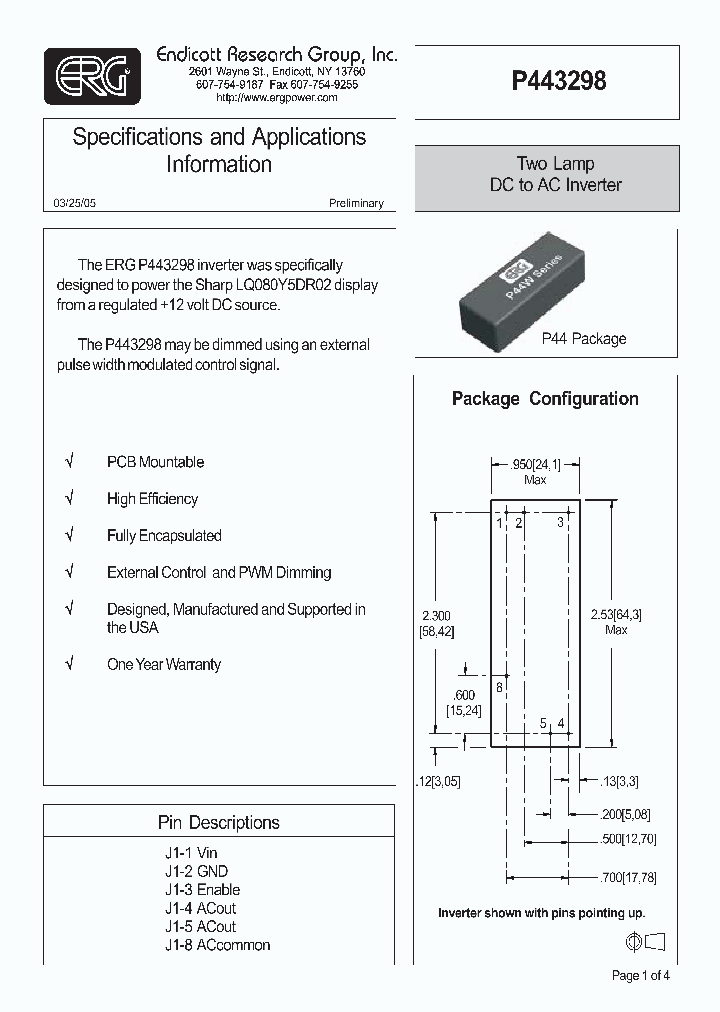 P443298_1292934.PDF Datasheet