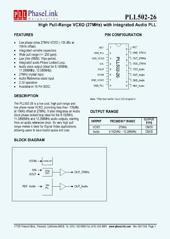 P502-26SC_1292995.PDF Datasheet