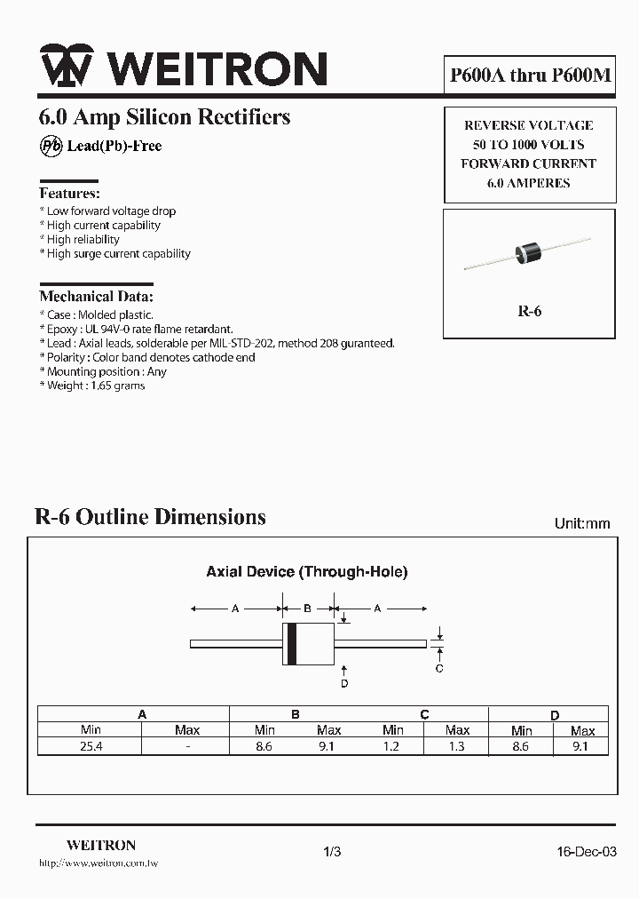 P600M_1173522.PDF Datasheet