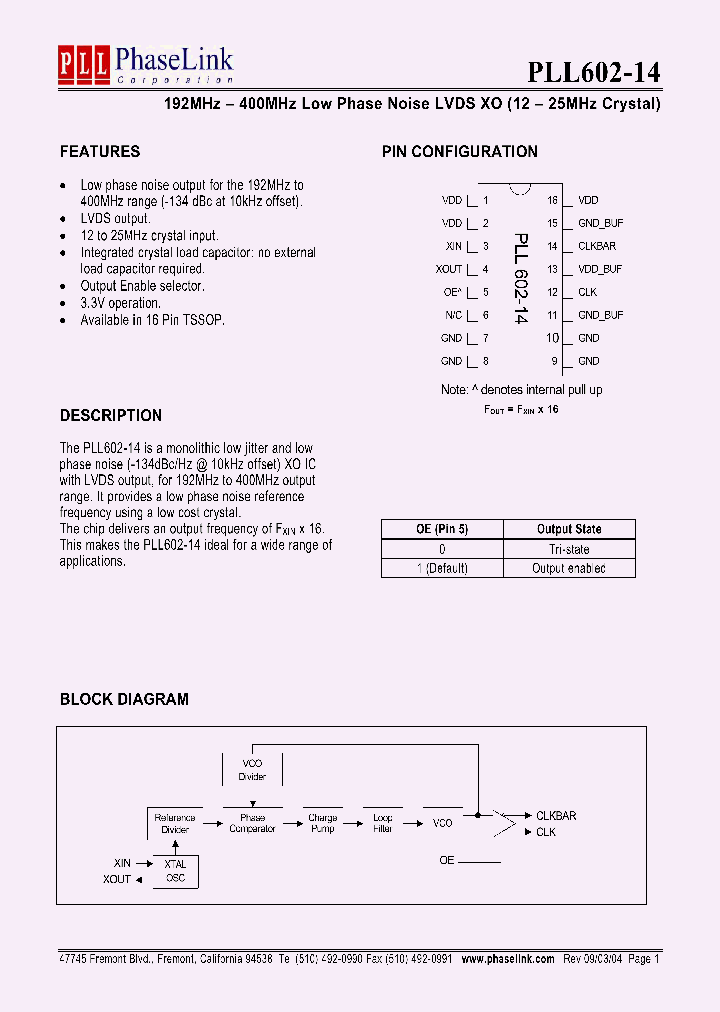P602-14OC_1293066.PDF Datasheet