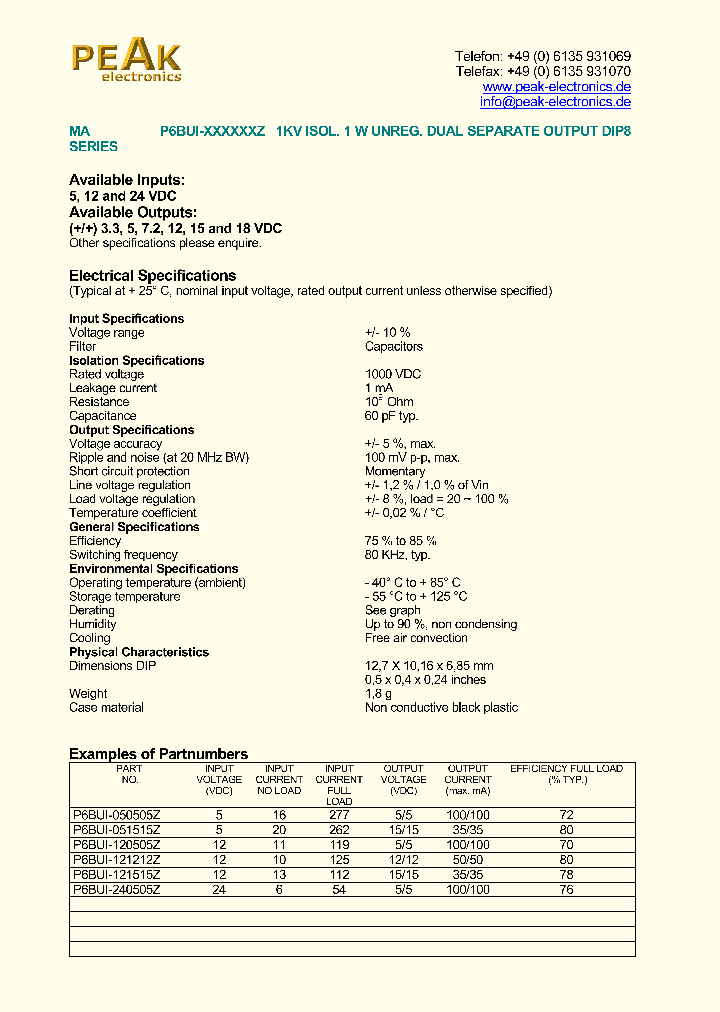 P6BUI-240505Z_1293105.PDF Datasheet