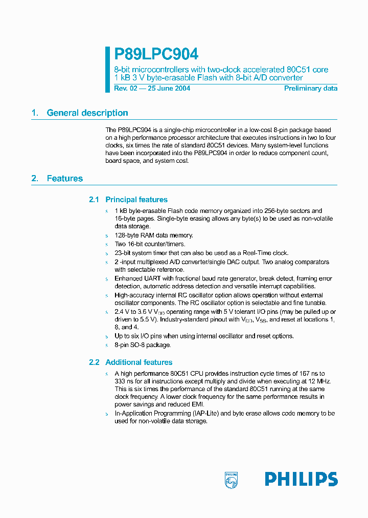 P89LPC904_1138769.PDF Datasheet