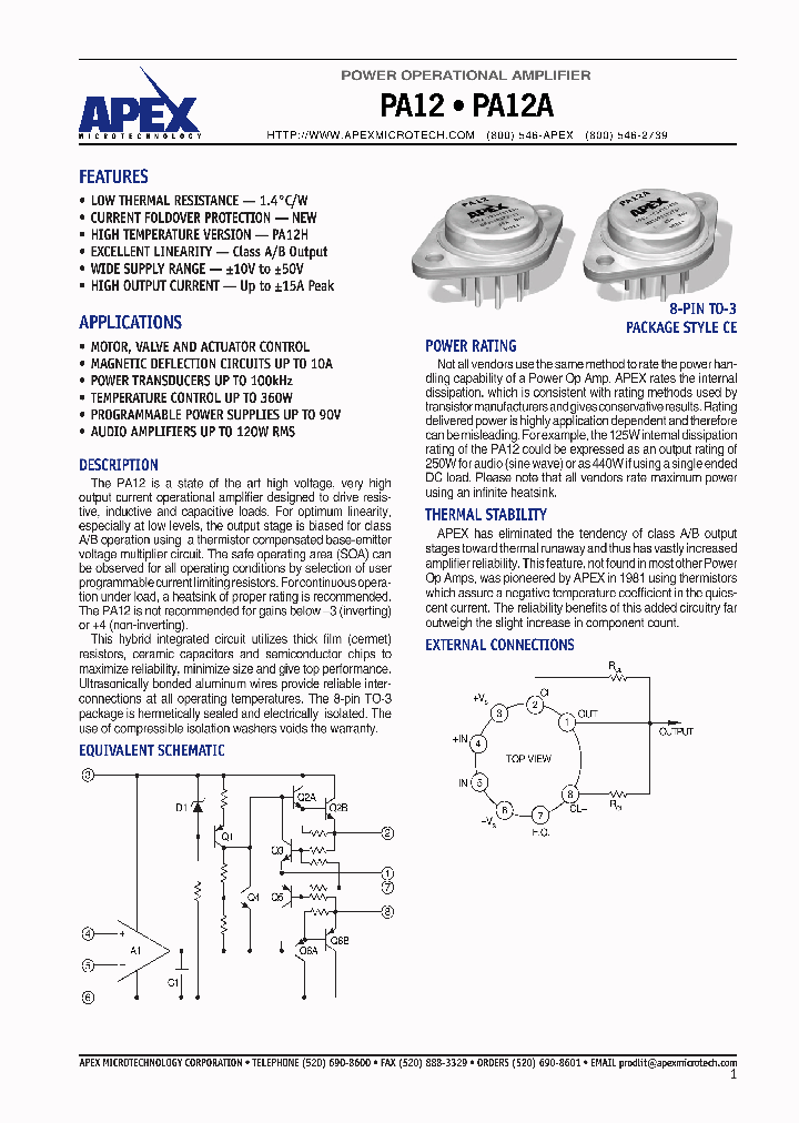 PA12A_1293379.PDF Datasheet
