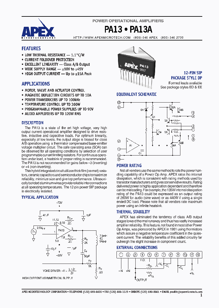 PA13A_1293382.PDF Datasheet