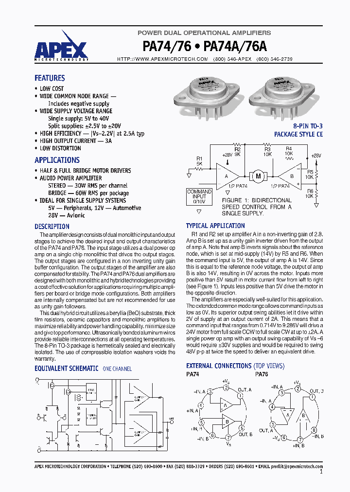 PA74_807361.PDF Datasheet