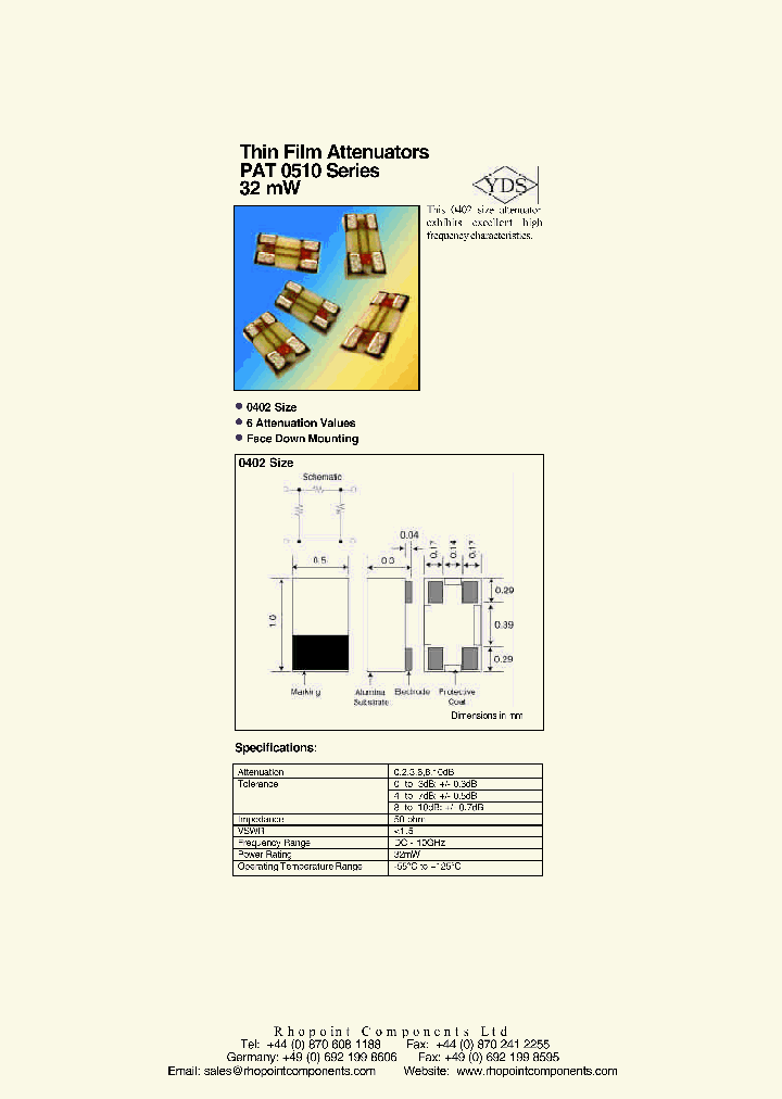 PAT0510_1293566.PDF Datasheet