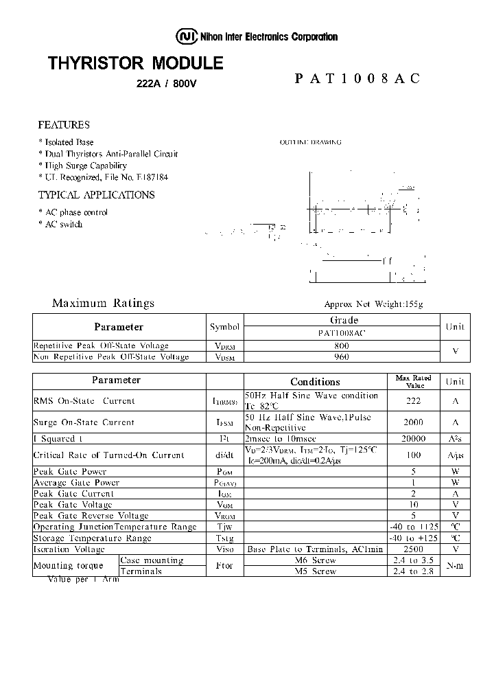 PAT1008AC_1032200.PDF Datasheet