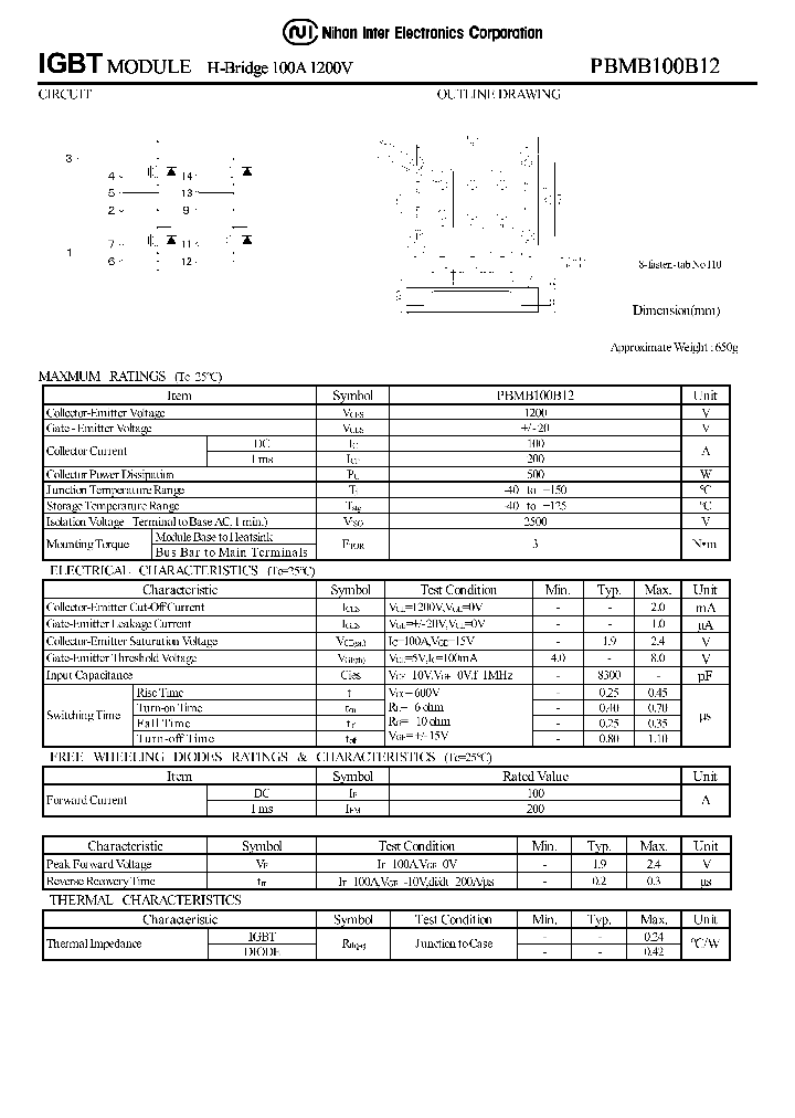 PBMB100B12_1293720.PDF Datasheet