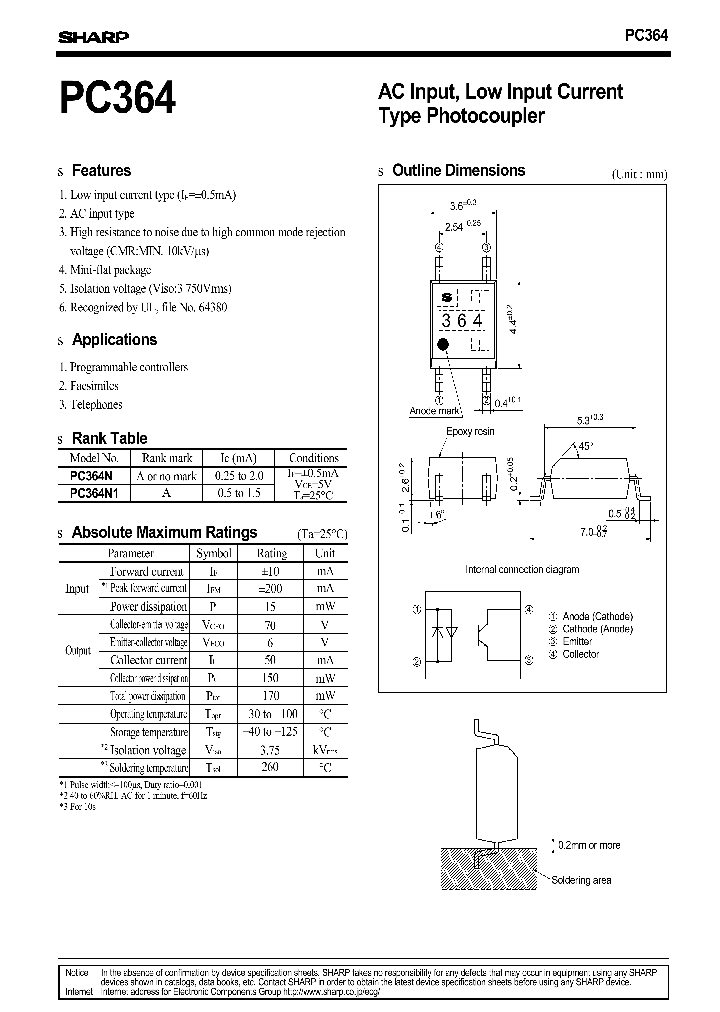 PC364N_1293956.PDF Datasheet