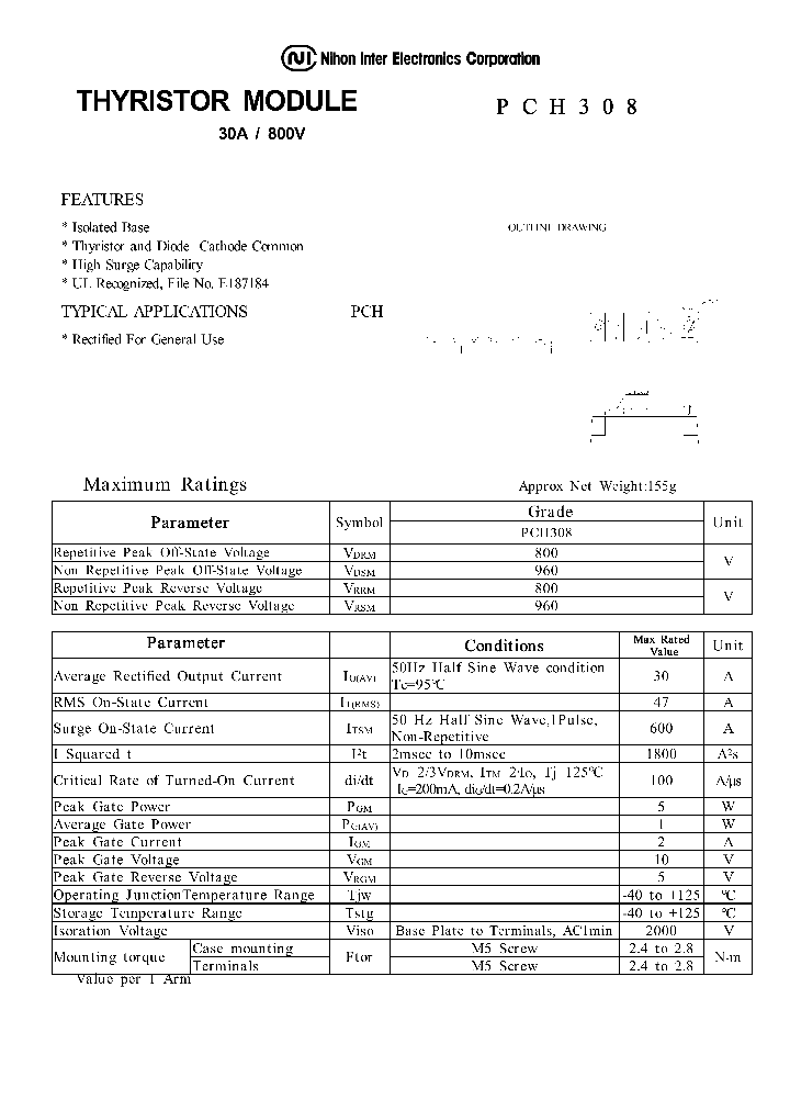 PCH308_1045045.PDF Datasheet