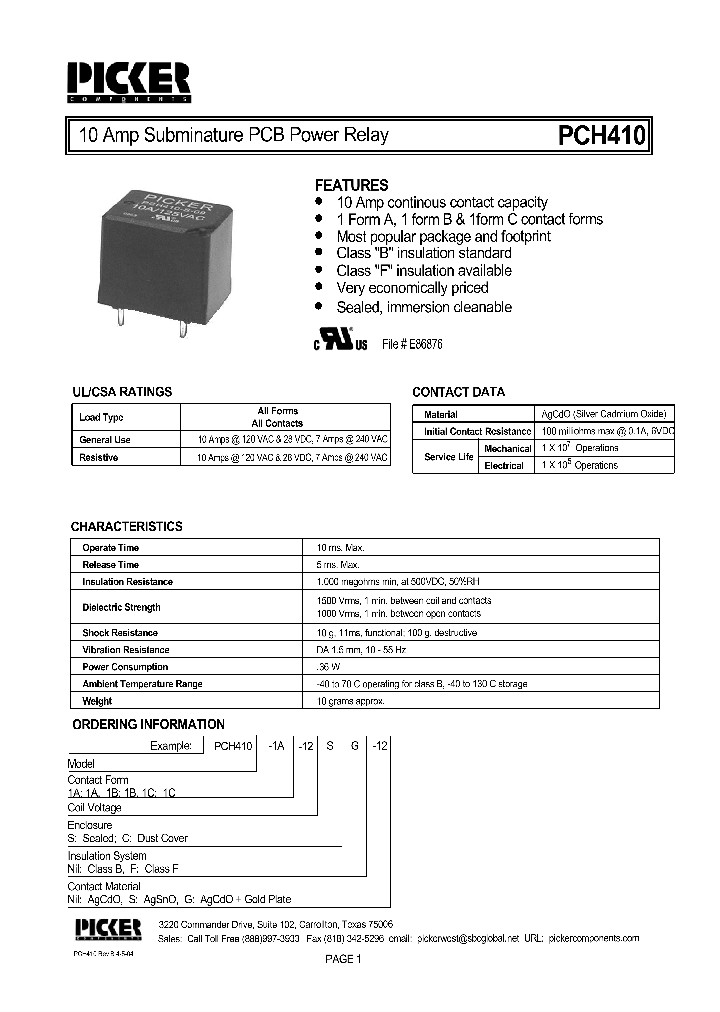 PCH4101AS_617577.PDF Datasheet