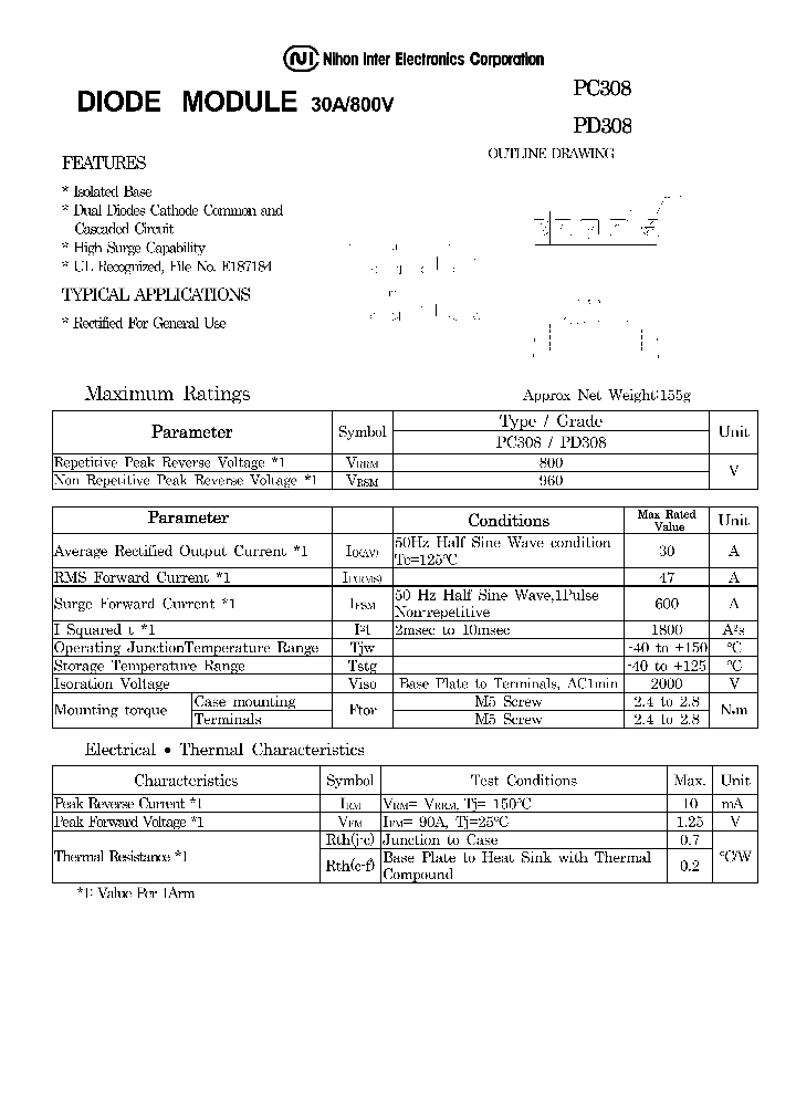 PD308_1294600.PDF Datasheet