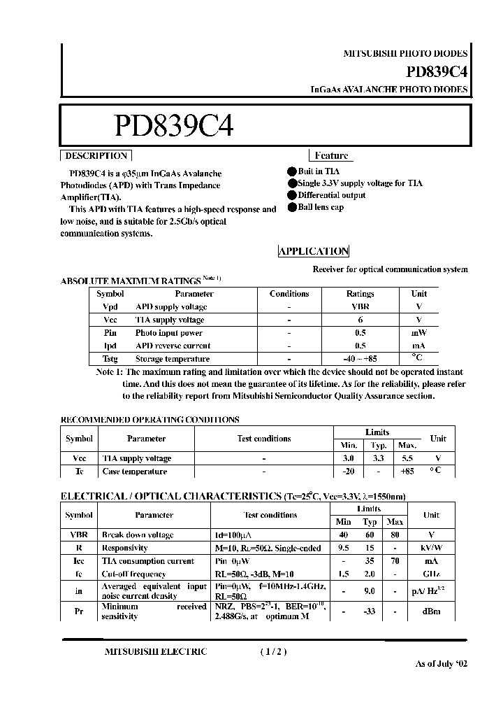 PD839C4_1294663.PDF Datasheet