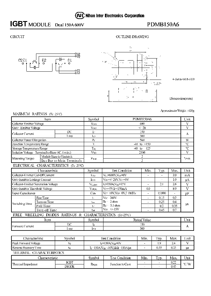 PDMB150A6_1294711.PDF Datasheet
