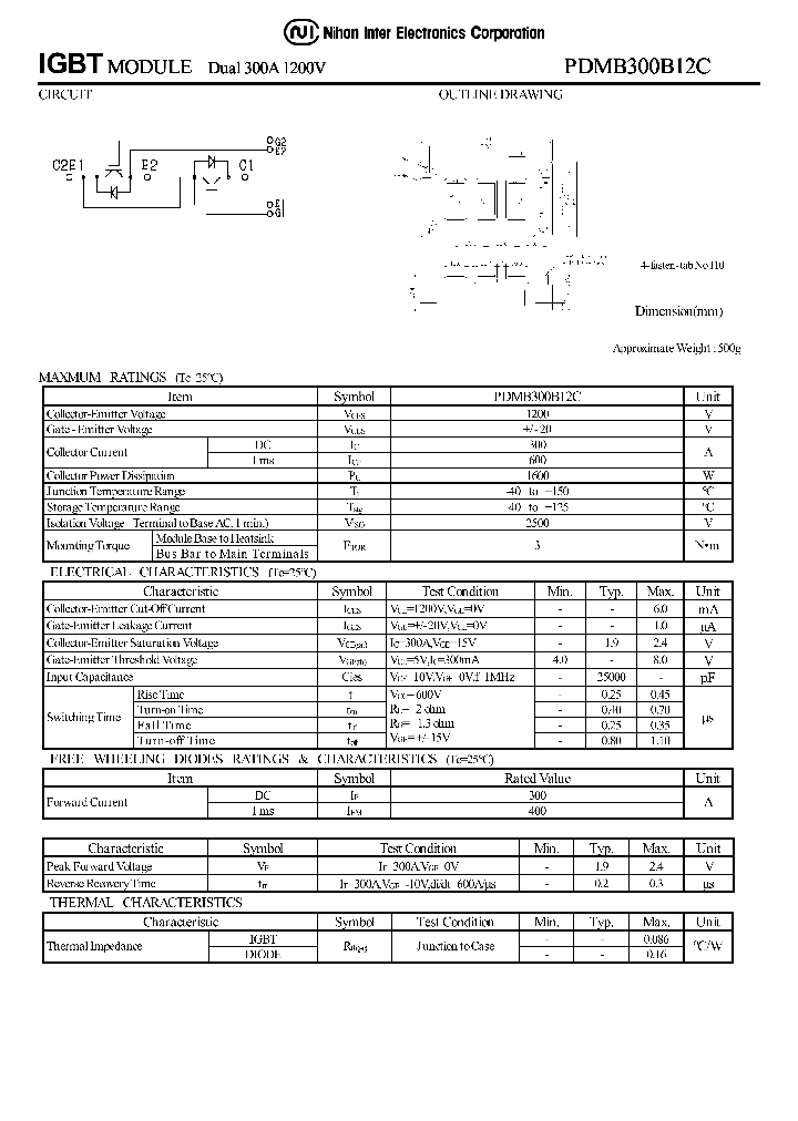 PDMB300B12C_1048831.PDF Datasheet