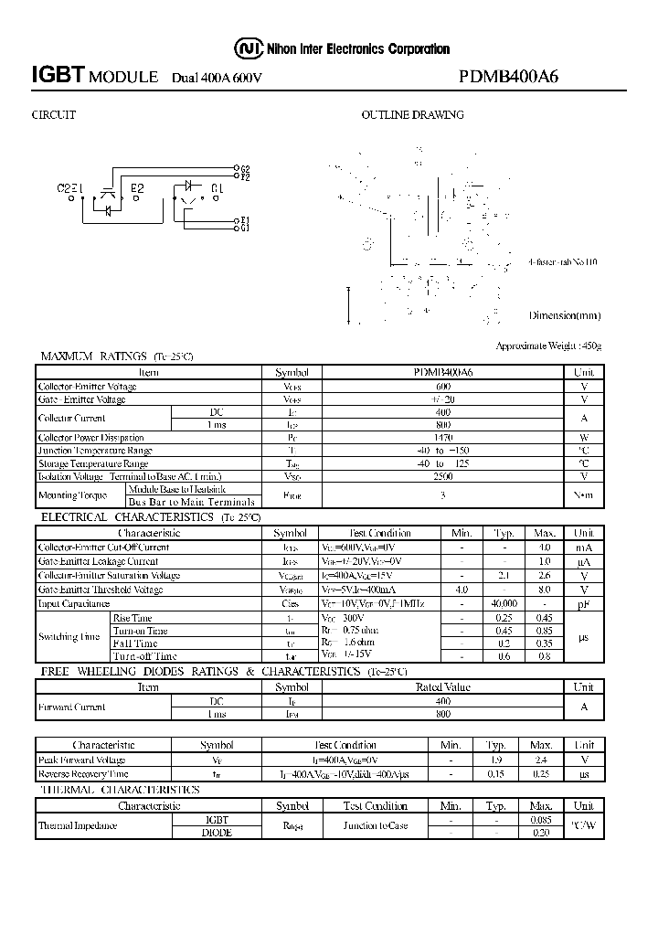PDMB400A6_1294719.PDF Datasheet
