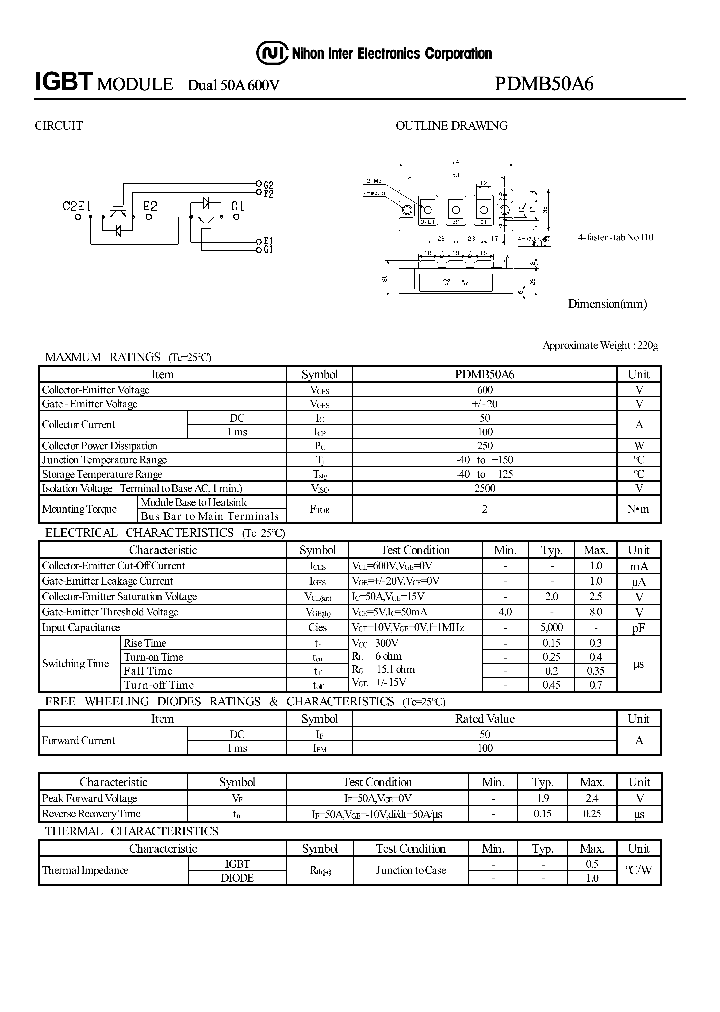 PDMB50A6_1294723.PDF Datasheet