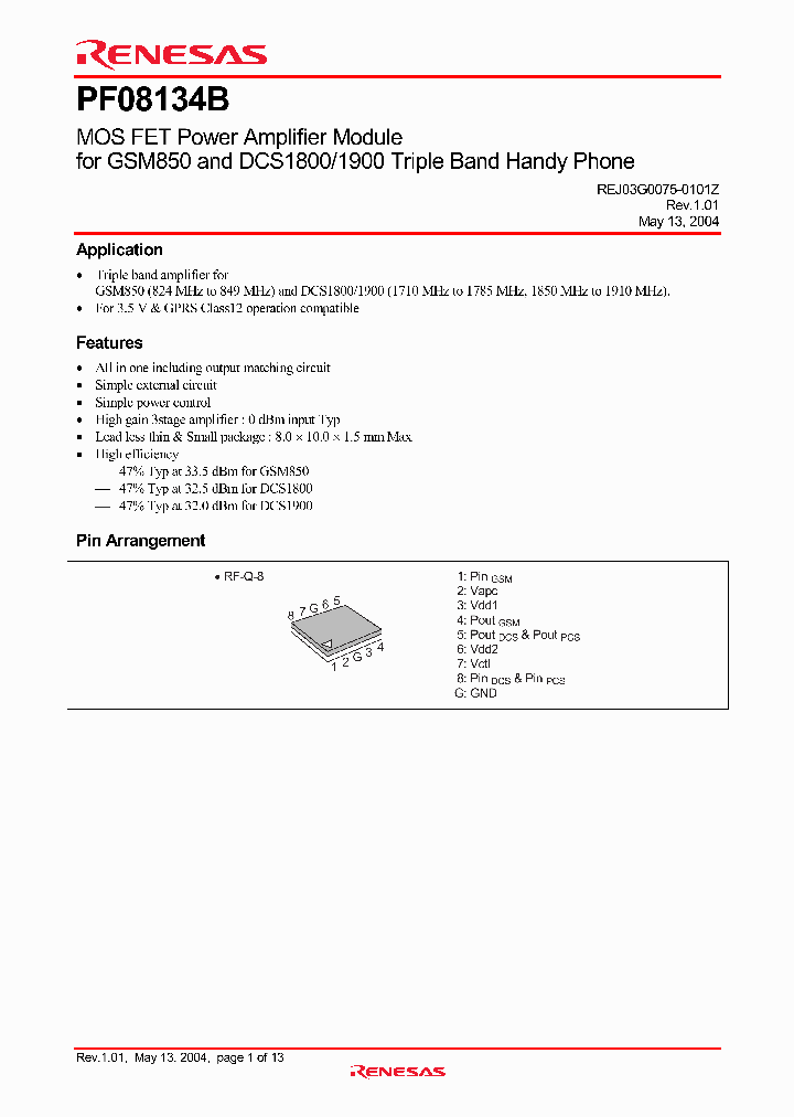 PF08134B_1295145.PDF Datasheet