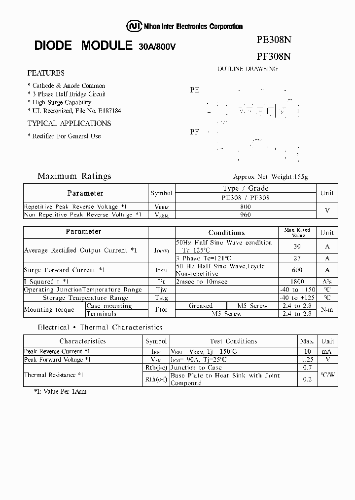 PF308N_1295157.PDF Datasheet
