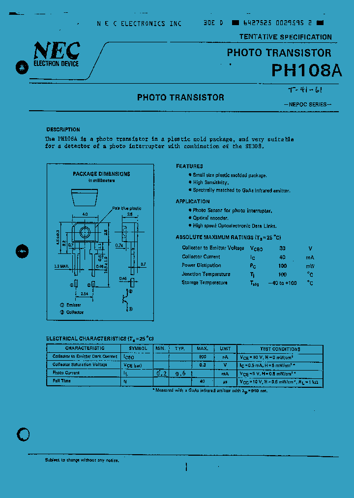 PH108A_1295330.PDF Datasheet
