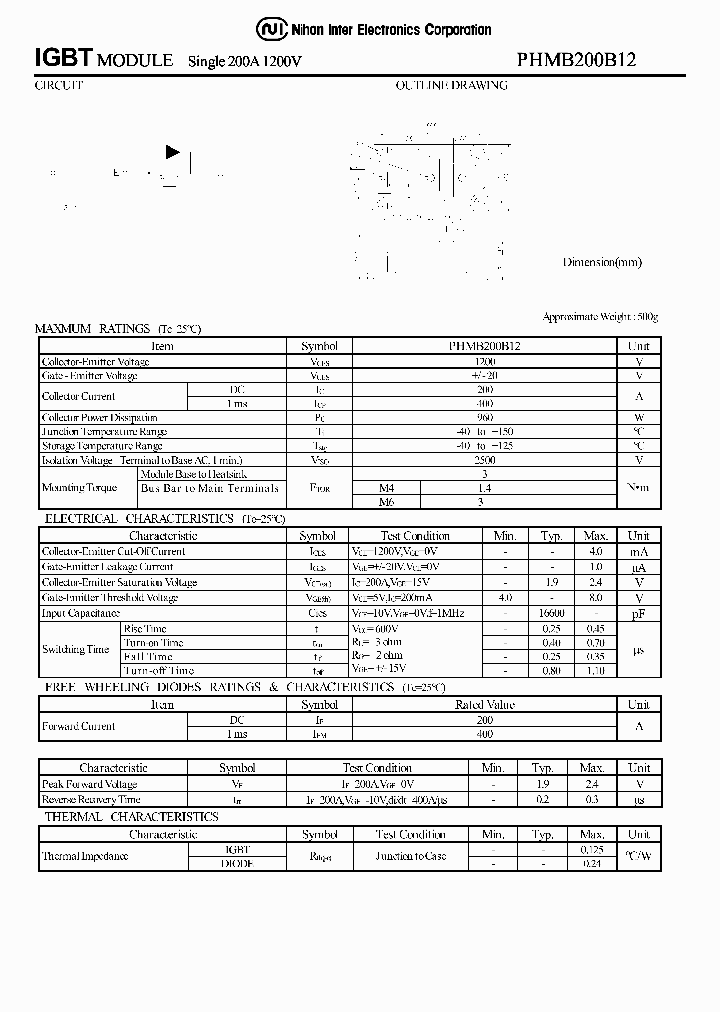 PHMB200B12_1295498.PDF Datasheet