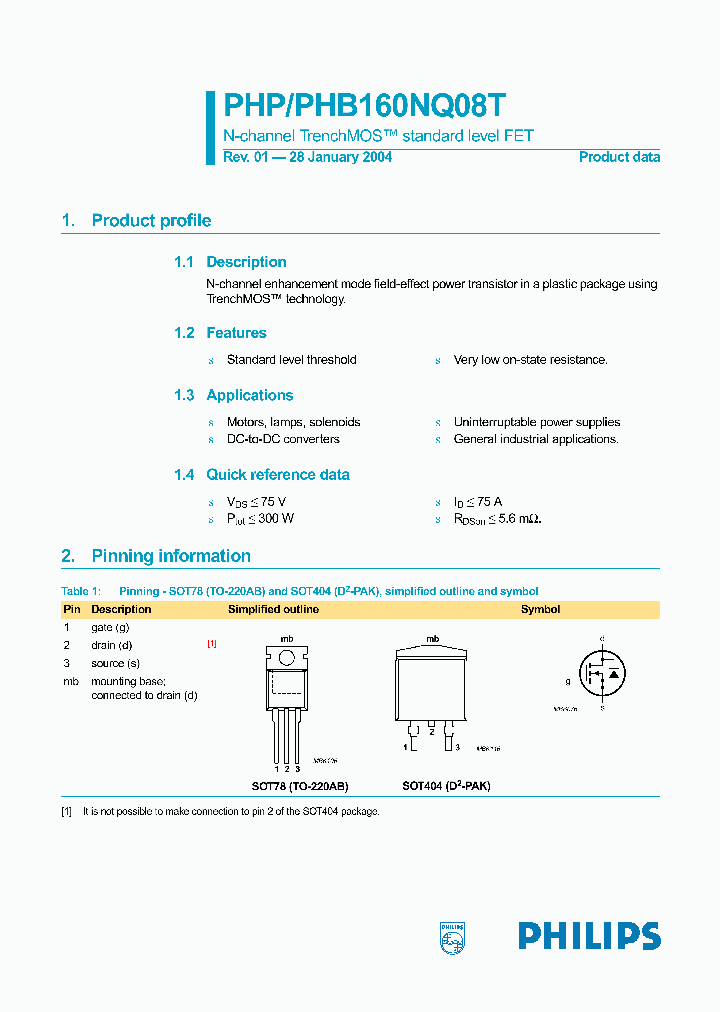 PHP160NQ08T_1295536.PDF Datasheet