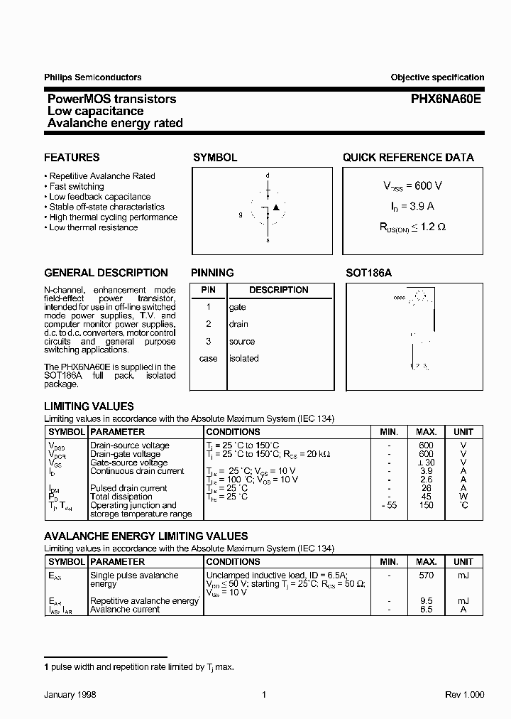 PHX6NA60E_1295694.PDF Datasheet