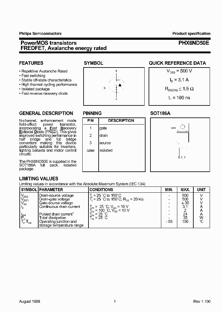 PHX6ND50E_1295695.PDF Datasheet