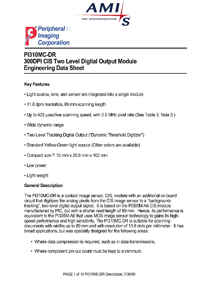 PI310MC-DR_1181066.PDF Datasheet