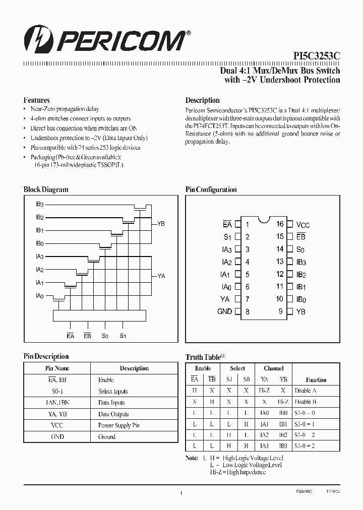PI5C3253CLE_1295861.PDF Datasheet