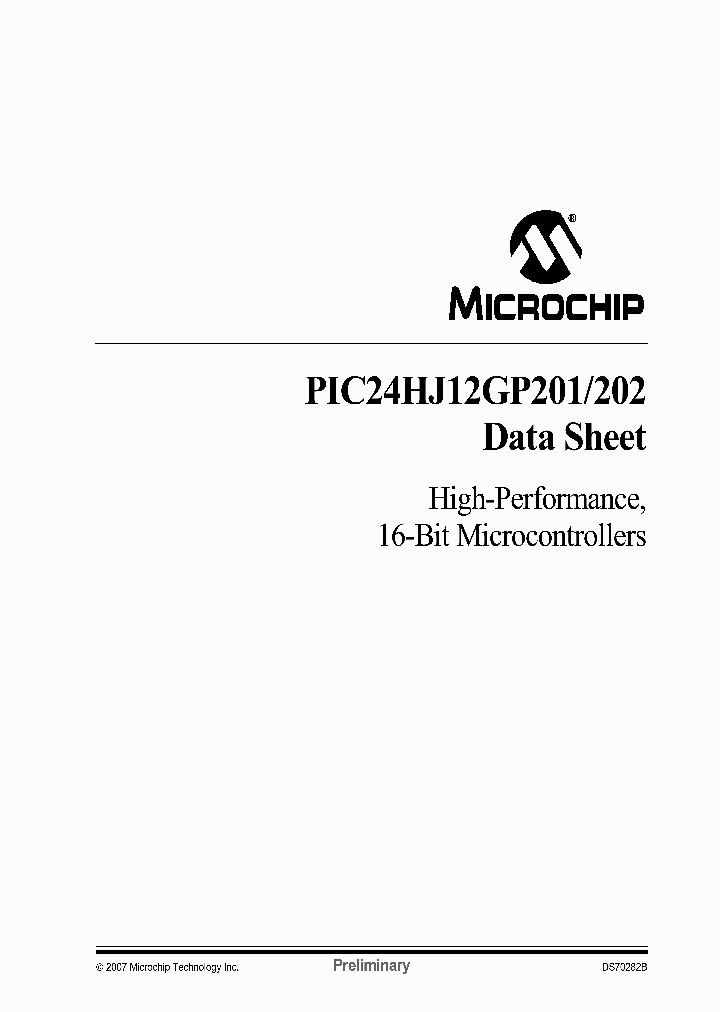 PIC24HJ12GP202ISP_1296237.PDF Datasheet