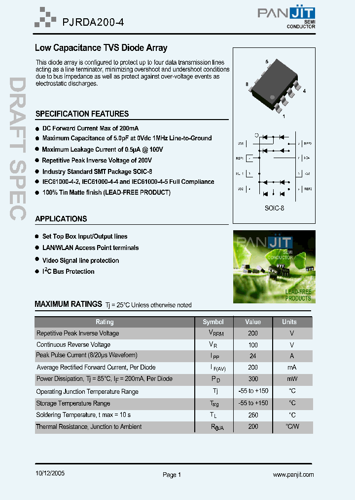 PJRDA200-4_1296326.PDF Datasheet