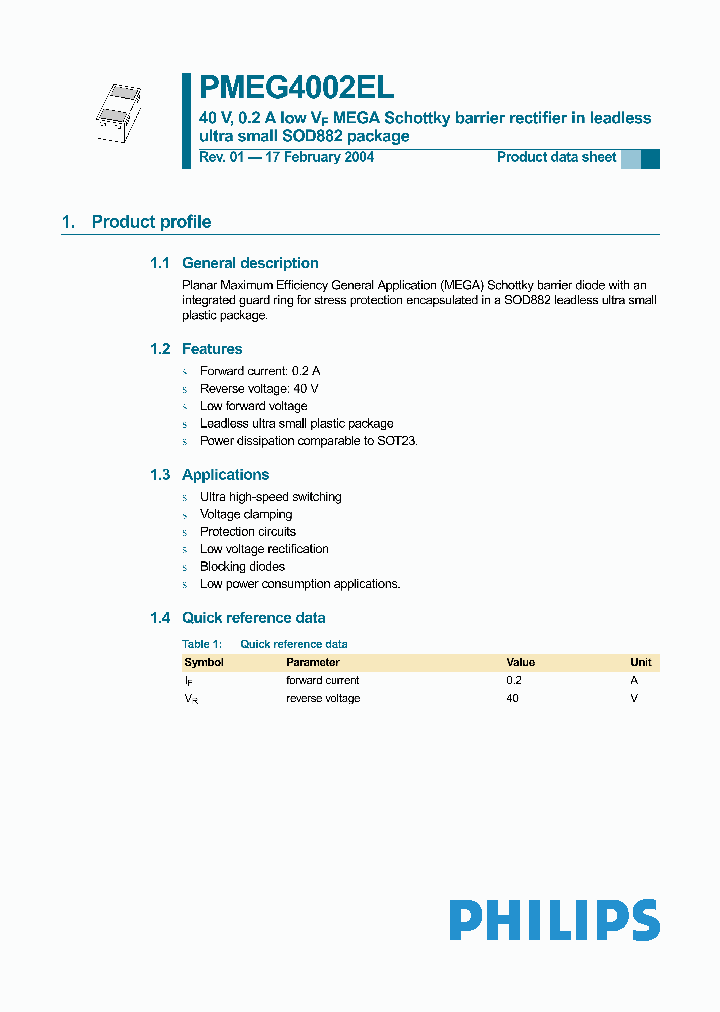 PMEG4002EL_1296978.PDF Datasheet