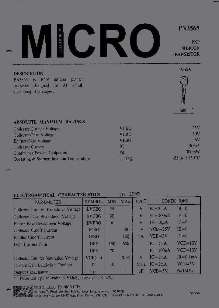 PN3565_1297111.PDF Datasheet