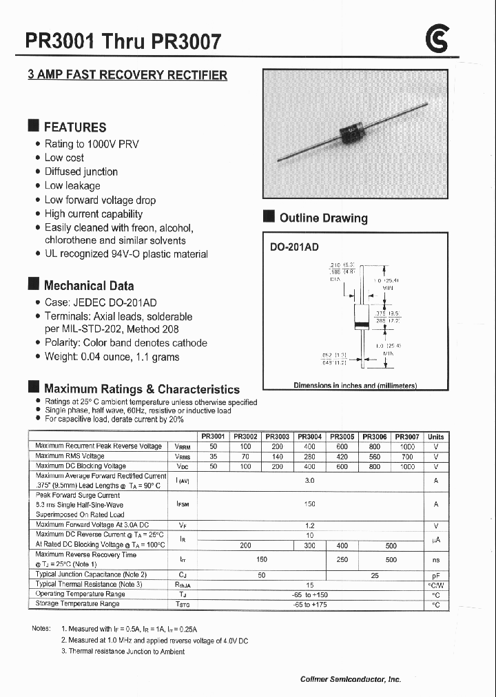 PR3007_1297409.PDF Datasheet