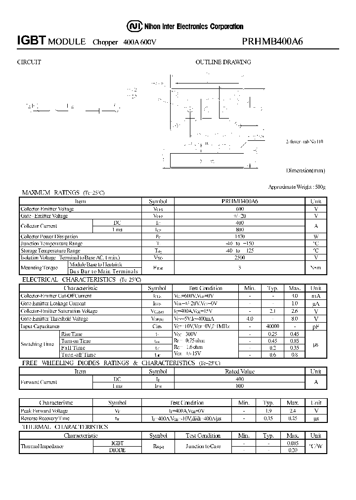 PRHMB400A6_1297456.PDF Datasheet
